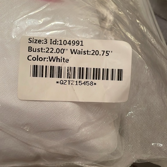 JJ’S HOUSE WHITE DRESS SPECIAL OCCASION. - Picture 16 of 16